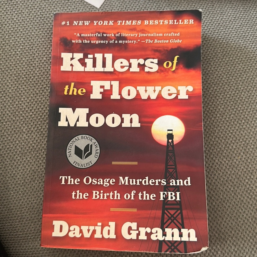 Killers of the Flower Moon book